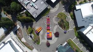 Parcours d'obstacles gonflable amusant et pas cher pour les adultes, les événements d'équipe, Yoja YOA-15 certifié CE - Product Image 3