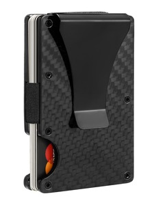 Portafoglio Minimalista Unisex Sottile con RFID, <span class=keywords><strong>Porta</strong></span> <span class=keywords><strong>Carte</strong></span> <span class=keywords><strong>di</strong></span> <span class=keywords><strong>Credito</strong></span> <span class=keywords><strong>e</strong></span> <span class=keywords><strong>Banconote</strong></span>, Portafoglio Portatile - Product Image 1