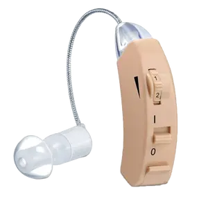 Bte amplificador auditivo barato, redução de ruído, barato, analógico, fone de ouvido