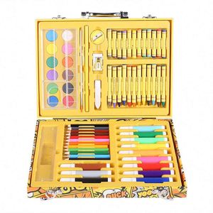 Set de Marcadores Artísticos de 67 Piezas, Diseño Patito Amarillo, para Niños, Herramientas de Pintura y Arte Gráfico - Product Image 1
