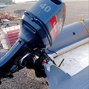 Moteur hors-bord essence 2 temps 40 CV 2 cylindres E40J neuf avec arbre long pour bateau à vendre - Product Image 3