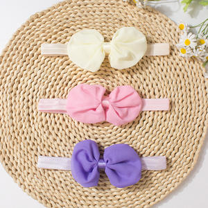 ที่คาดผมรูปผีเสื้อผ้าชีฟองสำหรับเด็กที่คาดผมเด็กแรกเกิดสไตล์ยุโรปและอเมริกา - Product Image 2