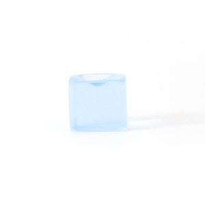 <b>Mini</b> Ice Cube Squeezing Fun Fidget Toys Silicone Stress Relief For Kids And Adults Unisex Colorful Transparent Jelly Bricks - Product Image 3