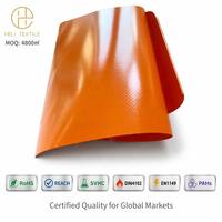 Bâche en PVC laqué PVDF 1360 g/m² auto-nettoyante, tissu durable et écologique pour applications industrielles extérieures