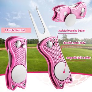 ชุดอุปกรณ์กอล์ฟแบบกำหนดเอง กระเป๋าใส่ลูกกอล์ฟพร้อมตะขอ ผ้าเช็ดตัว ทีตีกอล์ฟ ที่ทำเครื่องหมายลูกกอล์ฟแม่เหล็ก ที่ซ่อมพื้นสนามกอล์ฟ แปรงทำความสะอาด สำหรับผู้หญิง ผู้ชาย ของขวัญ - Product Image 5