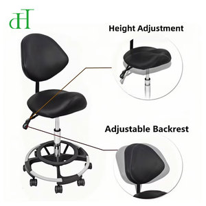 Chaise Selle <span class=keywords><strong>Ergonomique</strong></span> à Hauteur Réglable pour Soulager les Douleurs Dorsales – Équipement <span class=keywords><strong>de</strong></span> Sièges <span class=keywords><strong>de</strong></span> Bureau Modernes - Product Image 3