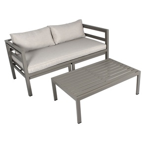 YOHO modelo moderno juegos de 4 plazas con mesa de centro y cojín jardín venta al por mayor patio sofá muebles al aire libre sofá conjunto - Product Image 3