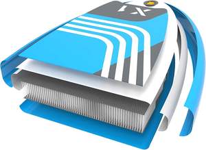 <span class=keywords><strong>Zray</strong></span> 34086 Kit de planche à pagaie <span class=keywords><strong>gonflable</strong></span> SUP tout autour matériel de point de chute pour les sports de plein air dans les eaux de l'océan - Product Image 5