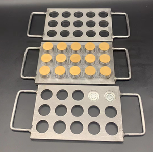 Stampi per Ombretti Quadrati D26 Lucidati a Specchio, Strumento di Pressatura Personalizzato per Cosmetici Fai-da-Te - Product Image 2