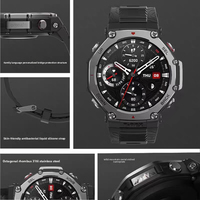 Reloj Deportivo Inteligente Huami T-Rex3, Navegación para Montañismo al Aire Libre, Posicionamiento GPS, Resistente al Agua, Frecuencia Cardíaca, Oxígeno en Sangre, Pulsera