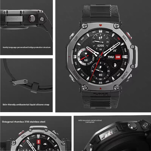 นาฬิกาสมาร์ทวอทช์ Huami T-Rex3 สำหรับกีฬากลางแจ้ง ปีนเขา ระบบนำทาง GPS กันน้ำ วัดอัตราการเต้นของหัวใจ วัดออกซิเจนในเลือด - Product Image 5