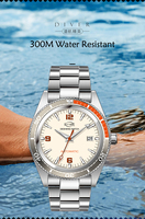 Montres de plongée pour hommes Montres-bracelets de luxe NH35 Mouvement automatique Montres avec logo personnalisé Montres SEIKO en acier inoxydable Montres rondes de marque Guangdong