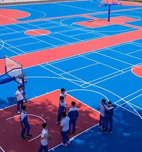 Coût économique pour construire un demi-terrain de basket-ball pour un terrain de sport