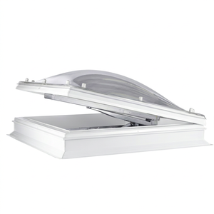 Dômes de luminaires en polycarbonate résistants aux chocs, aux intempéries, personnalisables, à simple ou multi-verre, avec garnitures. - Product Image 1
