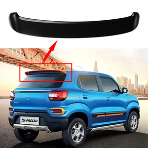 Suzuki Spresso Rear Spoiler Glossy <b>Black</b> ABS Ducktail <b>Trunk</b> Lip 2023 2024 2025 - Product Image 4