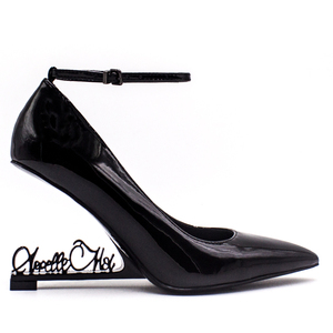 Zapatos de Tacón Alto para Mujer XINZI RAIN, con <span class=keywords><strong>Letras</strong></span> Personalizadas, de Cuero Genuino, Tacón de 8/10 cm, con Tacón Original - Product Image 1