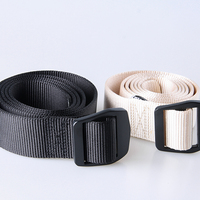 Ceinture tactique en toile de coton tissée vintage Gacent, vente en gros, OEM, ODM, pour unisexe, ceinture EDC, disponible en plusieurs couleurs