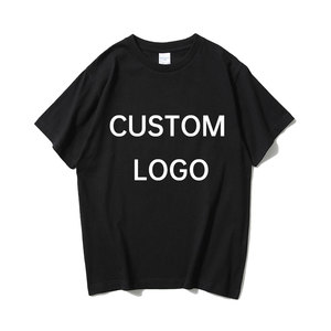 T-shirt personnalisé avec logo, 100% coton lourd, surdimensionné, streetwear pour hommes, hip hop, vente en gros, t-shirts vierges, t-shirt de qualité supérieure - Product Image 2
