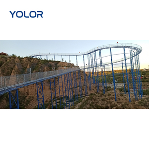 Gran montañ<span class=keywords><strong>a</strong></span> rusa de acero para exteriores, tobogán tubular, equipo de entretenimiento para parques temáticos <span class=keywords><strong>a</strong></span> la venta - Product Image 4