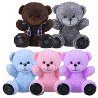 Son personnalisé de haute qualité, jouet en peluche pour enfants, vente en gros, lecteur de musique mp3, ours en peluche personnalisé