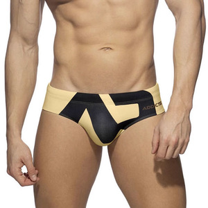 Banana Guba Maillot de bain <span class=keywords><strong>homme</strong></span> XL taille basse en nylon fin tricoté, séchage rapide, coupe triangle sexy, imprimé, personnalisable, vente en gros pour adultes - Product Image 4