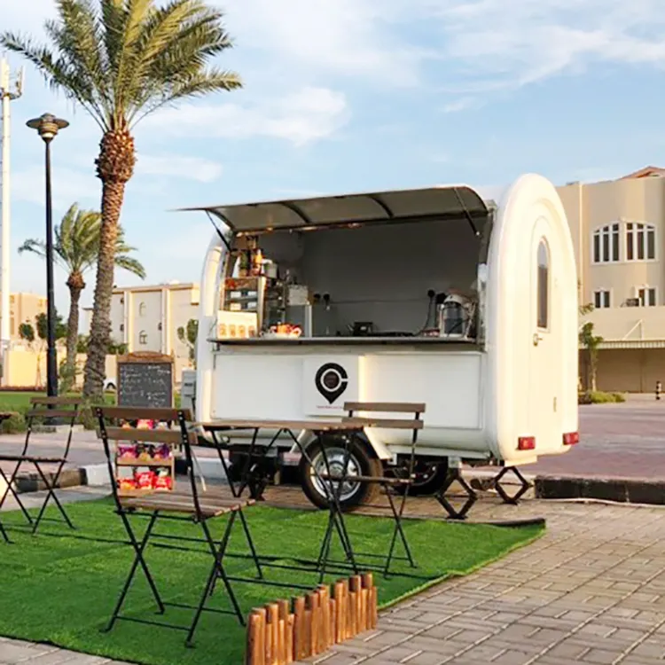 Mobiele Voedsel Ijs Sap Winkelwagen Van Nieuwe Type Straat Vending Karren Trailer Snack Winkelwagen Fruit Vrachtwagens Voor Verkoop in Sri Lanka