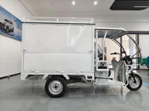 KEYU - Camión de Reparto de Agua Eléctrico de Tres Ruedas con Motor de 800 W, Económico y con Dirección Manual para Adultos - Product Image 6