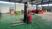 Nouveau transpalette électrique complet 1,5 tonne, levée 3,5 m |   Batterie certifiée CE pour élévateur d'entrepôt destinée aux ateliers de réparation de machines