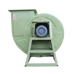 O fã centrífugo industrial de FRP com eficiência elevada certificada ISO 0.75KW do CE da movimentação direta - Product Image 2