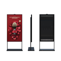 Écran LCD 4K haute luminosité de 49 pouces pour affichage publicitaire, lecture Android, animation, signalisation numérique intérieure, personnalisable