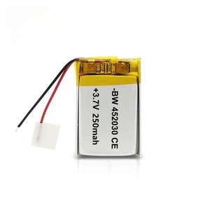 แบตเตอรี่ลิเธียมไอออน452030 3.7V 250mAh แบบชาร์จไฟได้ขนาดเล็ก - Product Image 1