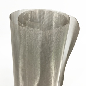 Material de impresión de seda de acero inoxidable de malla 80-400 de alta calidad, tela de malla de alambre tejida de tejido liso - Product Image 3