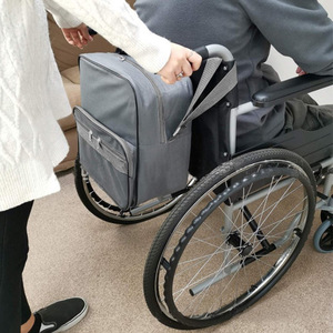 Sac à dos de course imperméable 1000D avec bande réfléchissante, sac de rangement pour fauteuil roulant, accessoire latéral - Product Image 2