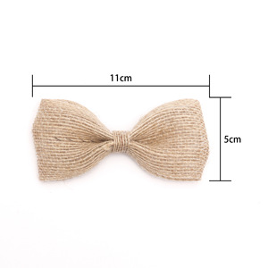 Laço de Serapilheira Natural com Cauda de Andorinha, Feito à Mão, Pingente para Árvore de Natal, Decoração Vintage para Cenário de Feriado DIY - Product Image 6