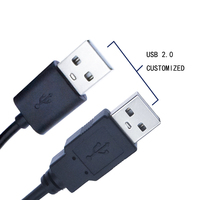 Données de charge personnalisées de haute qualité USB 2.0 2 ou 4 fils USB mâle à extrémité ouverte Câble de type USB-A
