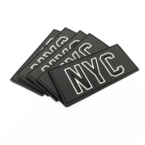 Badge en PVC 3D surélevé personnalisé, écussons de logo sur mesure pour chapeaux avec des designs personnalisés pour les couvre-chefs et les vêtements - Product Image 6