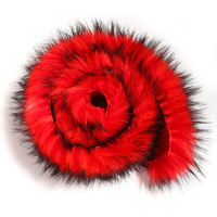 Vêtements creux Imitation fourrure de raton laveur faux col dentelle peluche bande sangle fourrure artificielle tissu décoratif garniture chevrons