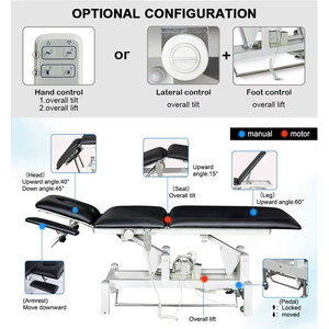 <b>Electric</b> Physical Therapy <b>Table</b> 2 Motor Medical Examination Bed for Clinic - Product Image 5