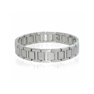 Bán buôn cổ điển cao cấp thép không gỉ ID Vòng đeo tay đầy đủ thiết lập với mạ vàng cho món quà hoặc Phật Giáo giới hạn Rush - Product Image 4