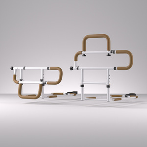 Accoudoir de lit pliable avec réglage en hauteur, barre de protection auxiliaire pour personnes âgées - Product Image 3