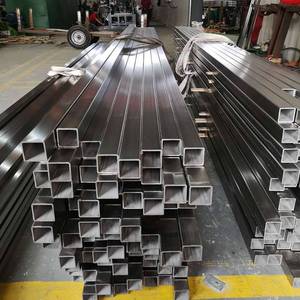 Tube carré en acier inoxydable Lu Yue 304 316L 321 de qualité industrielle, finition brossée brillante pour la construction et l'ingénierie - Product Image 2