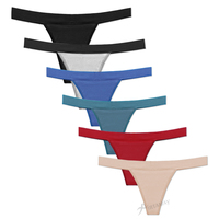 Culottes menstruelles OEM hautement absorbantes en bambou, imperméables, pour filles, sous-vêtements de règles, culotte, string