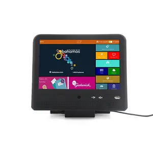 안드로이드 os 와이파이 3 그램 4 그램 GPS 버스 택시 디지털 간판 미디어 플레이어 10 인치 터치 스크린 태블릿 광고