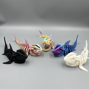 Juguete de <span class=keywords><strong>Tiburón</strong></span> Impreso en 3D, Articulado, Escala 1/12, de Plástico, Novedoso y Creativo, para Niños, con Movimiento en Todo <span class=keywords><strong>el</strong></span> Cuerpo, Importado - Product Image 1