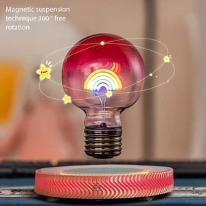 Magnetic Levitation rainbow <b>Light</b> Bulb, High-end Technology Creative Gift, Birthday Gift, Furniture Decoration, Internet Famous - Product Image 4