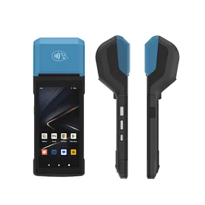 Portable 5.5 pouces intelligent sans fil portable Android 13 systèmes de point de vente 4G double SIM machine de point de vente portable avec imprimante S81
