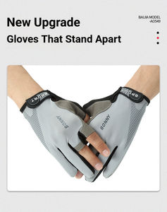 Kaixi Custom 2-Finger Outdoor Sport Vissen Scherm Handschoenen Voor Mannen Vrouwen Ademende Sneldrogende Mesh Stof - Product Image 5