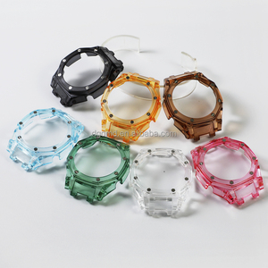 Boîtier en résine <span class=keywords><strong>transparente</strong></span> pour <span class=keywords><strong>GA</strong></span>-<span class=keywords><strong>2100</strong></span> <span class=keywords><strong>GA</strong></span>-2110 <span class=keywords><strong>GA</strong></span>-B2100 Mod Kit montres ODM/OEM remplacement de pièce personnalisable - Product Image 1