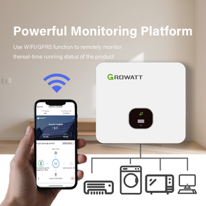 Inversor Solar <span class=keywords><strong>Growatt</strong></span> <span class=keywords><strong>MIN</strong></span> <span class=keywords><strong>5000</strong></span> TL-X de 5kw Conectado a la Red para Sistemas de Energía Solar con Batería de Plomo-Ácido/Litio, 98% de Eficiencia - Product Image 3