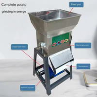 Machine à farine de manioc à prix d'usine, équipement de mouture, machine de transformation alimentaire, machine à piler électrique commerciale